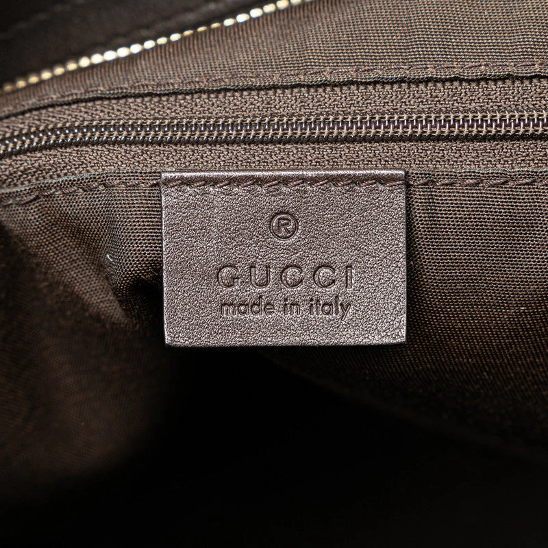 Gucci GG Canvas Leather Shoulder Bag 388930