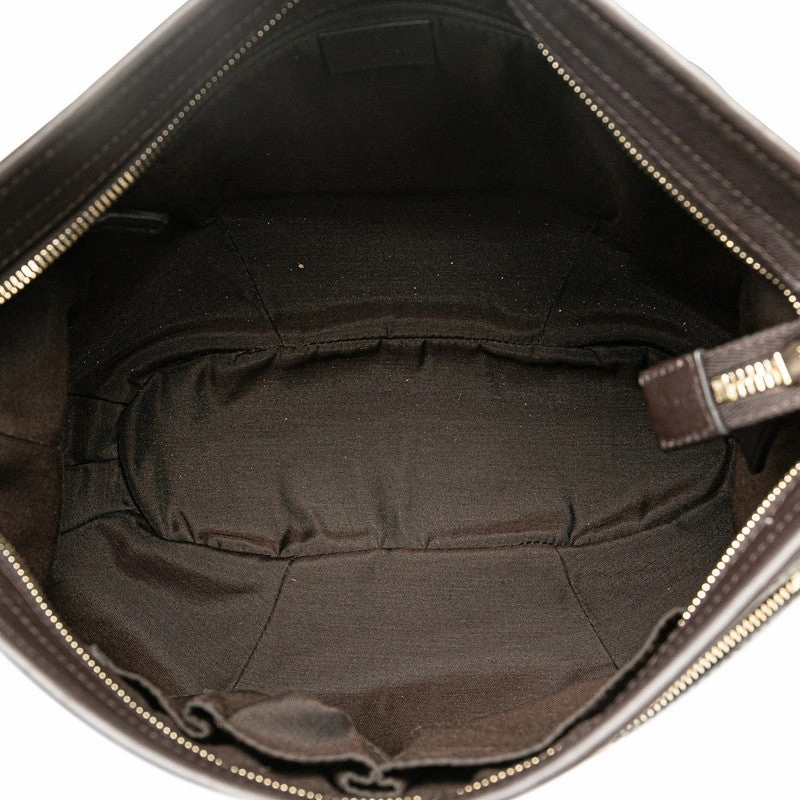 Gucci GG Canvas Leather Shoulder Bag 388930