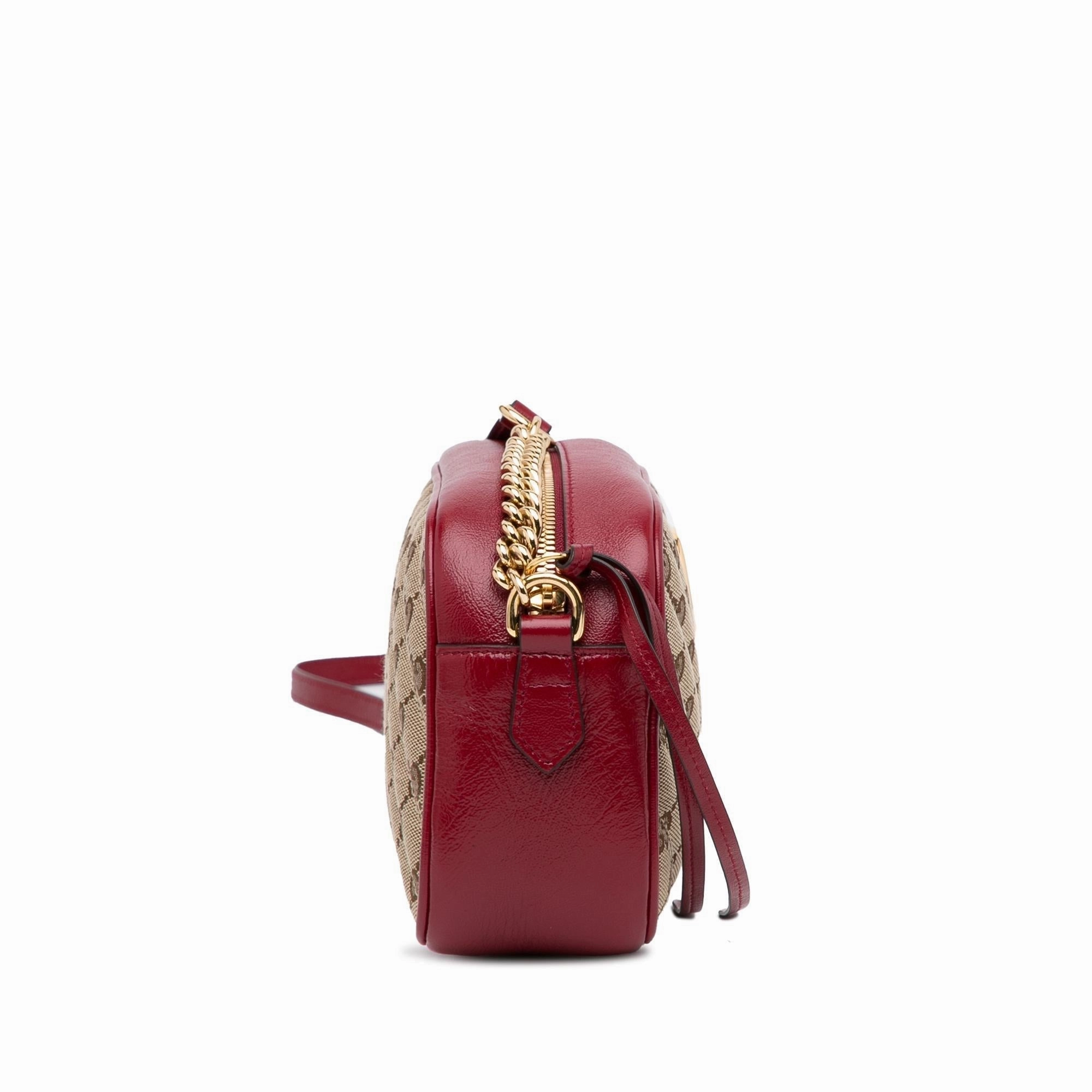 Gucci GG Canvas Marmont Crossbody Bag (SHG-cejdEP)