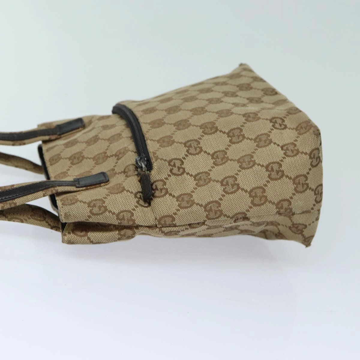 GUCCI GG Canvas Shoulder Bag Beige 002 1075  82821