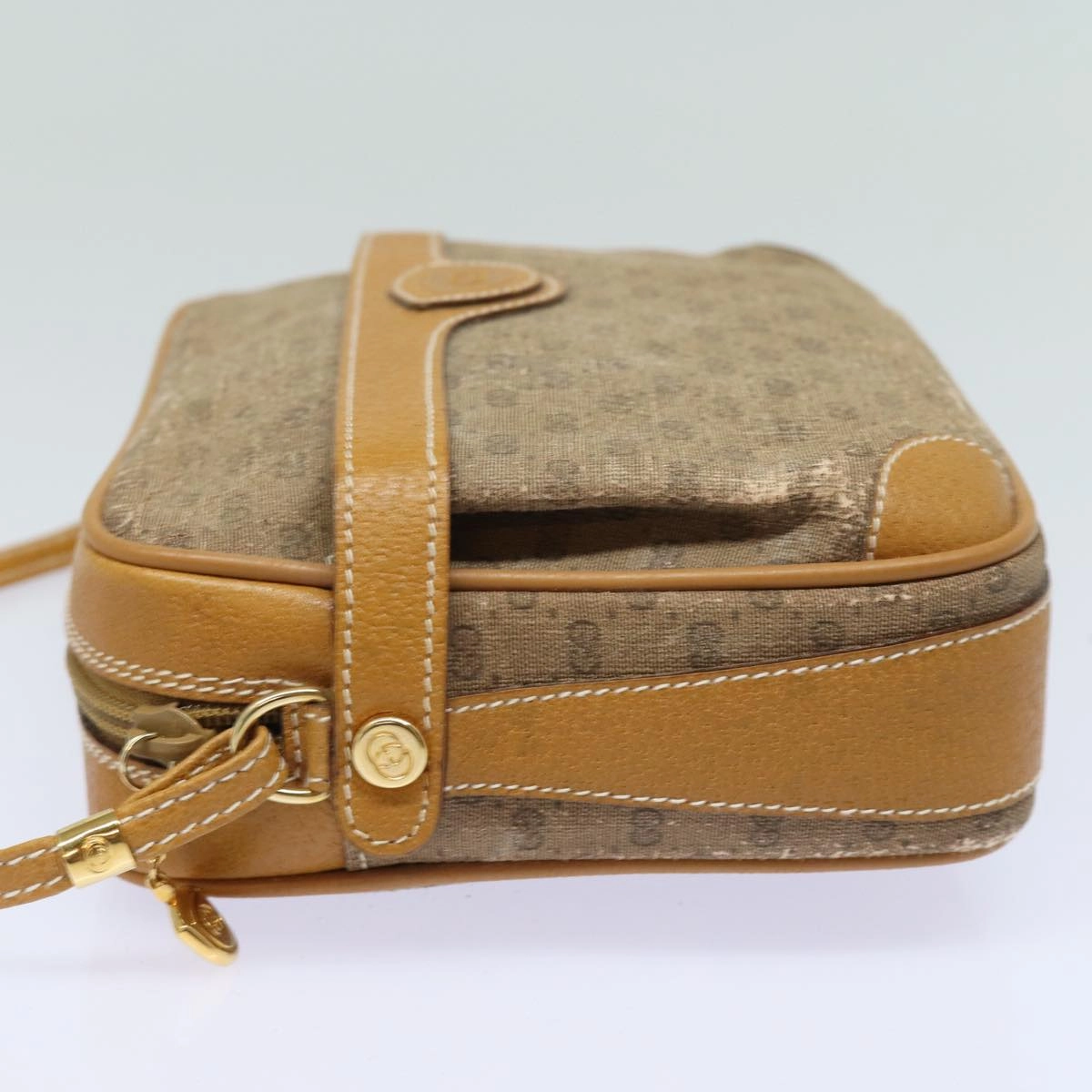 GUCCI GG Canvas Shoulder Bag Beige 007 904 0423  th5148