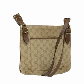 GUCCI GG Canvas Shoulder Bag Beige 115514  ep2073