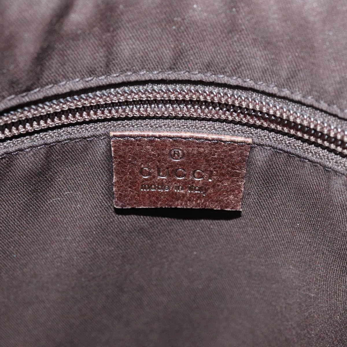 GUCCI GG Canvas Shoulder Bag Beige 131211  73982