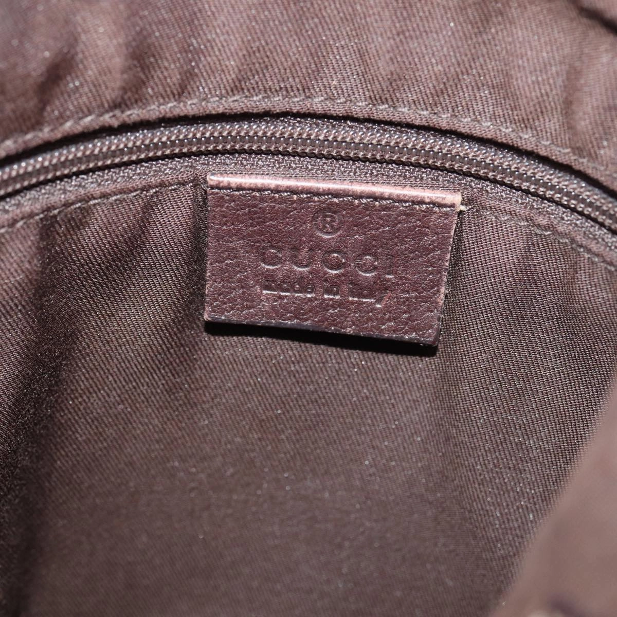 GUCCI GG Canvas Shoulder Bag Beige Brown 131326  cl847
