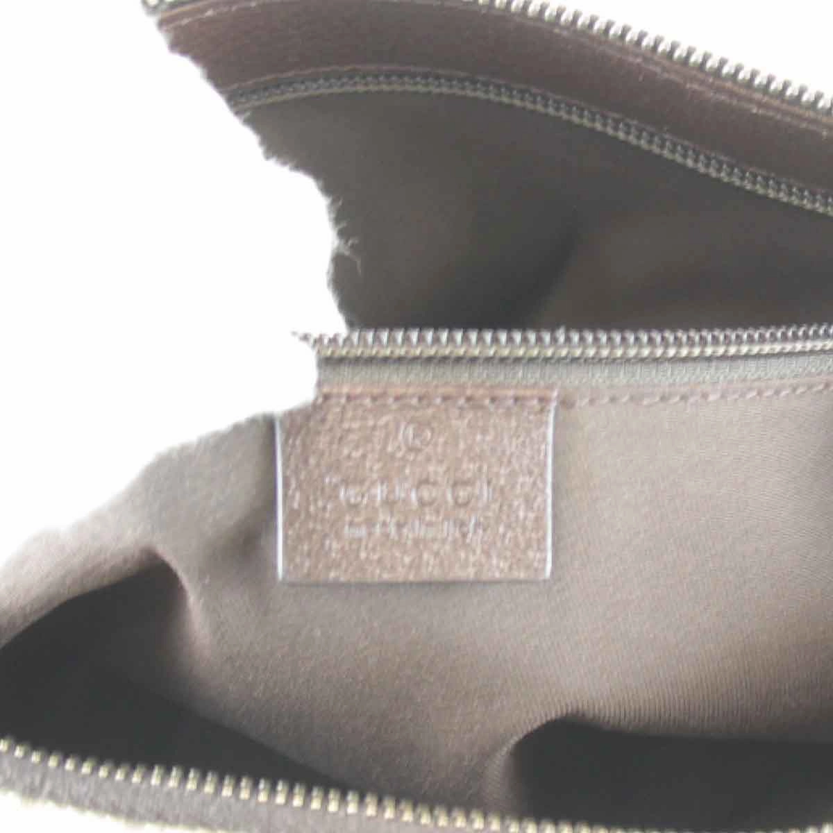 Gucci GG Canvas Shoulder Bag Beige