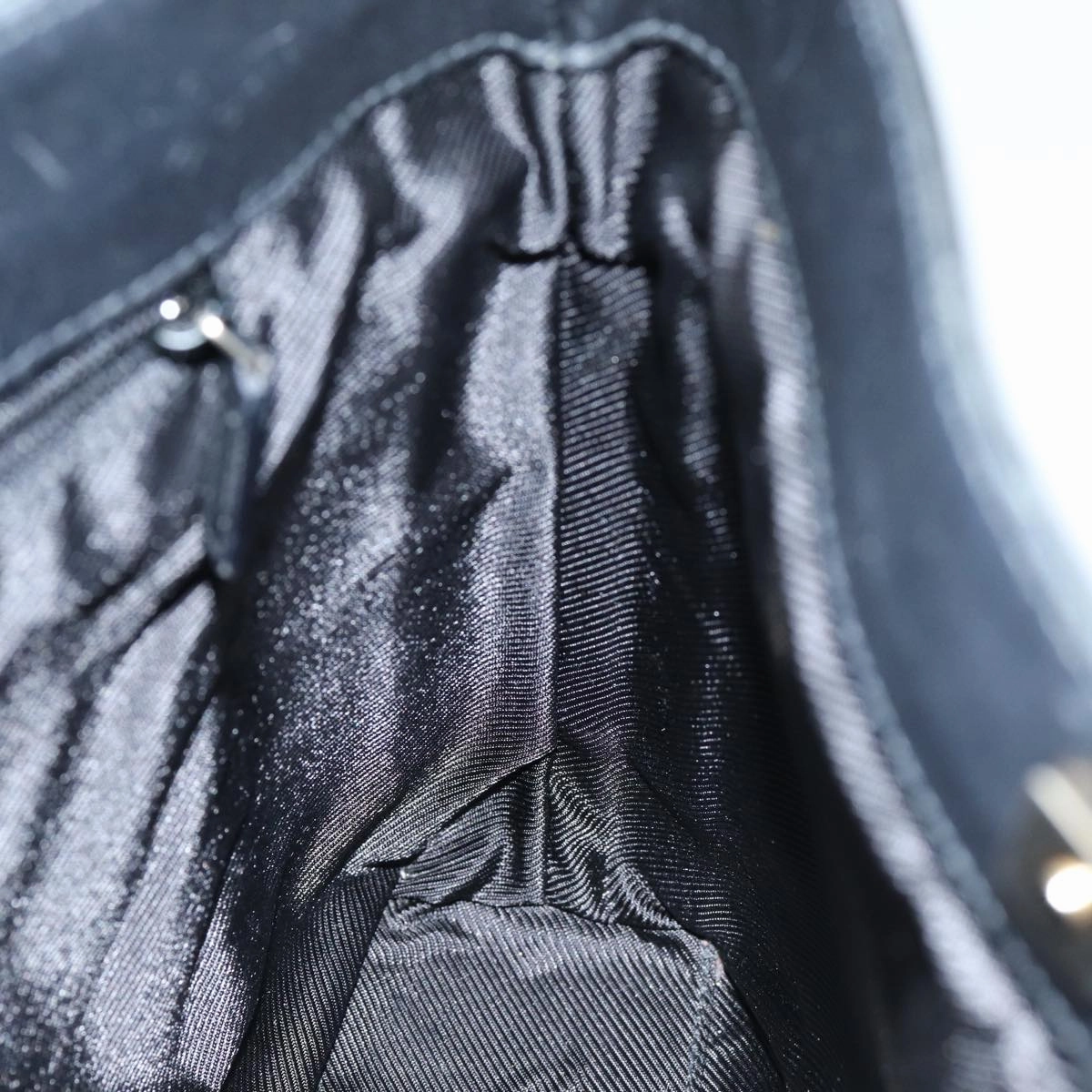 GUCCI GG Canvas Shoulder Bag Black 001 4231  75599