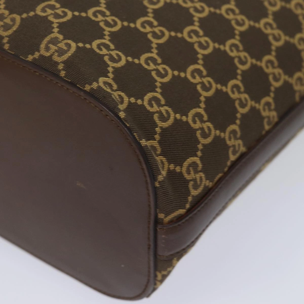 GUCCI GG Canvas Shoulder Bag Brown 001 4286  ac3098