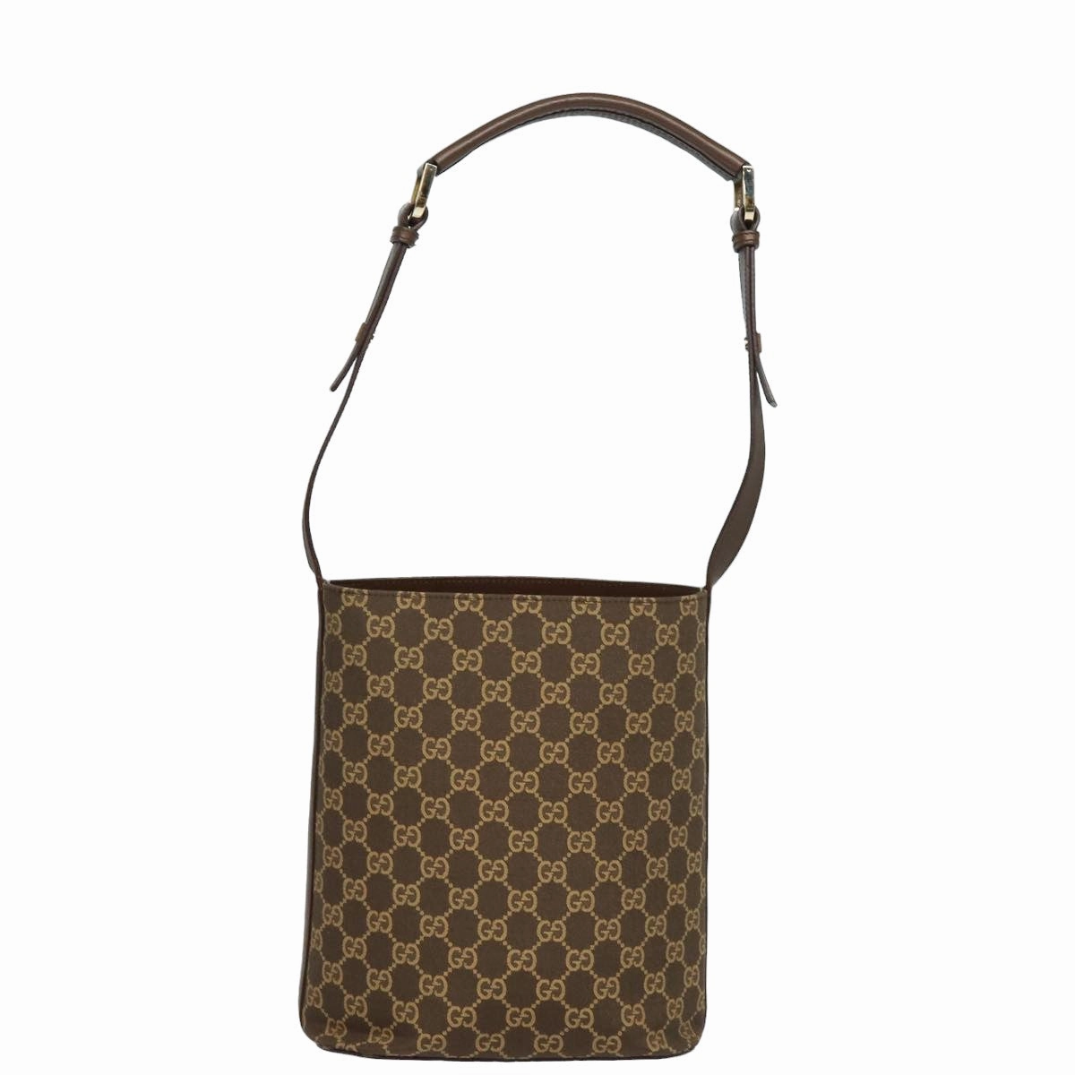 GUCCI GG Canvas Shoulder Bag Brown 001 4286  ac3098