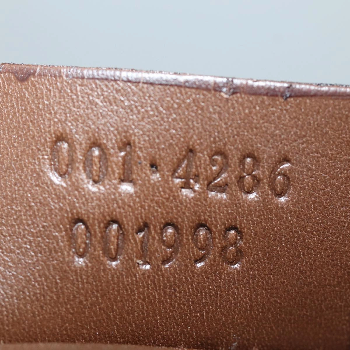 GUCCI GG Canvas Shoulder Bag Brown 001 4286  ac3098