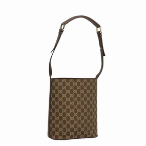 GUCCI GG Canvas Shoulder Bag Brown 001 4286  ac3098