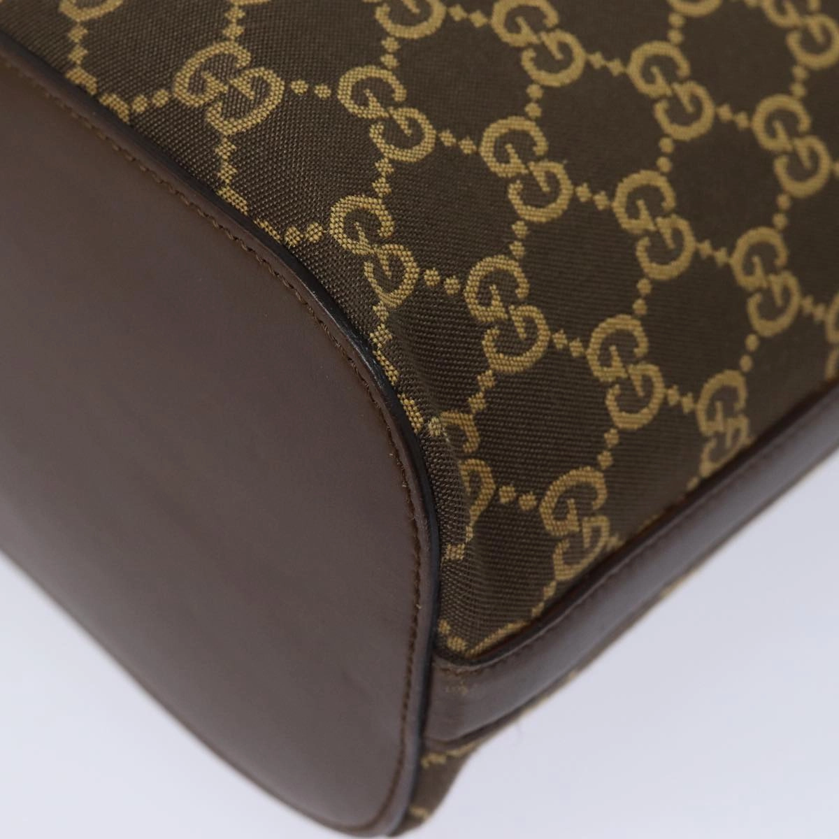 GUCCI GG Canvas Shoulder Bag Brown 001 4286  ac3098