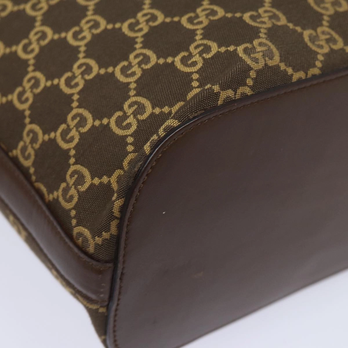 GUCCI GG Canvas Shoulder Bag Brown 001 4286  ac3098