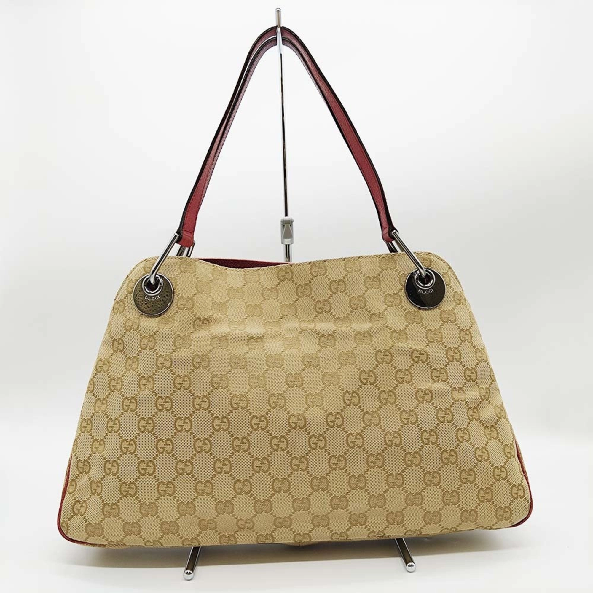 Gucci  Gg Canvas Shoulder Bag (Pre-Owned)