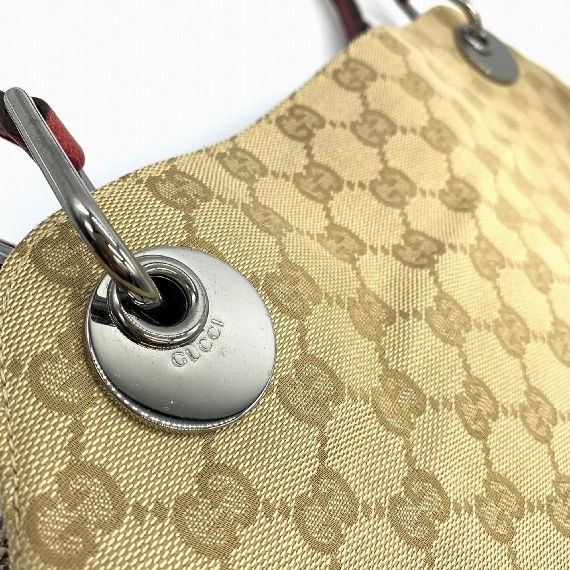 Gucci  Gg Canvas Shoulder Bag (Pre-Owned)