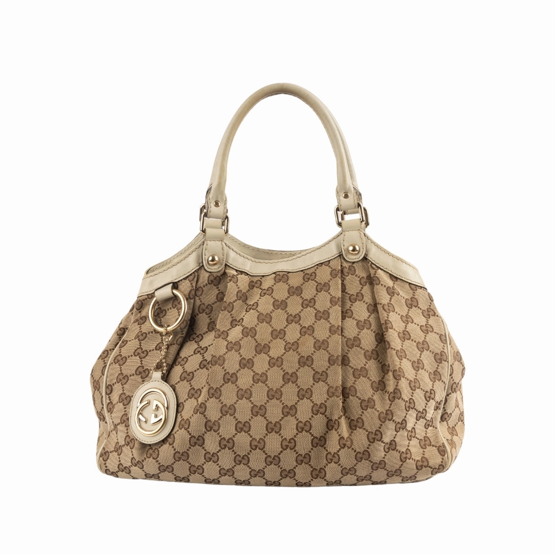 Gucci GG Canvas Sukey Shoulder Bag