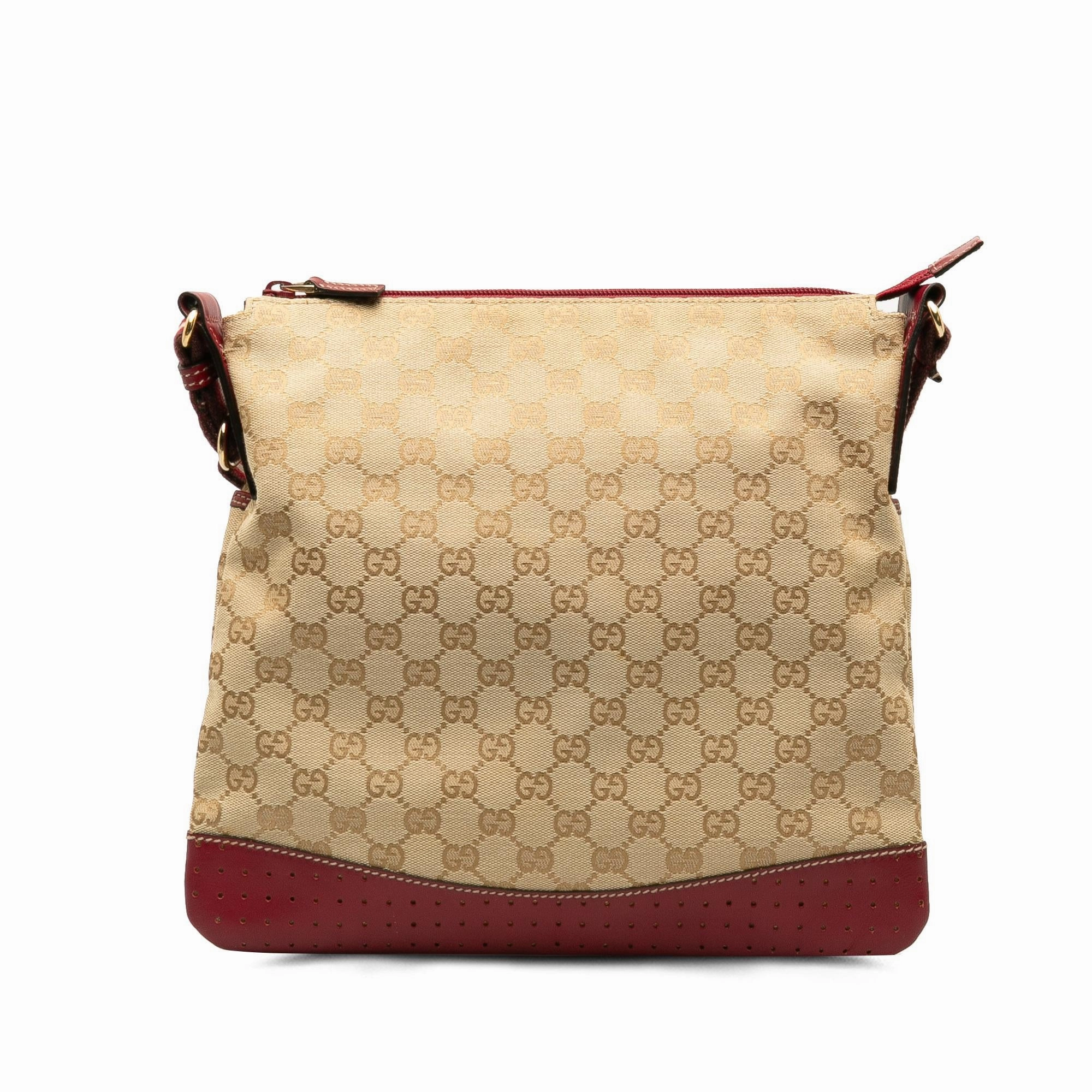 Gucci GG Canvas Web Crossbody (SHG-6C15R6)