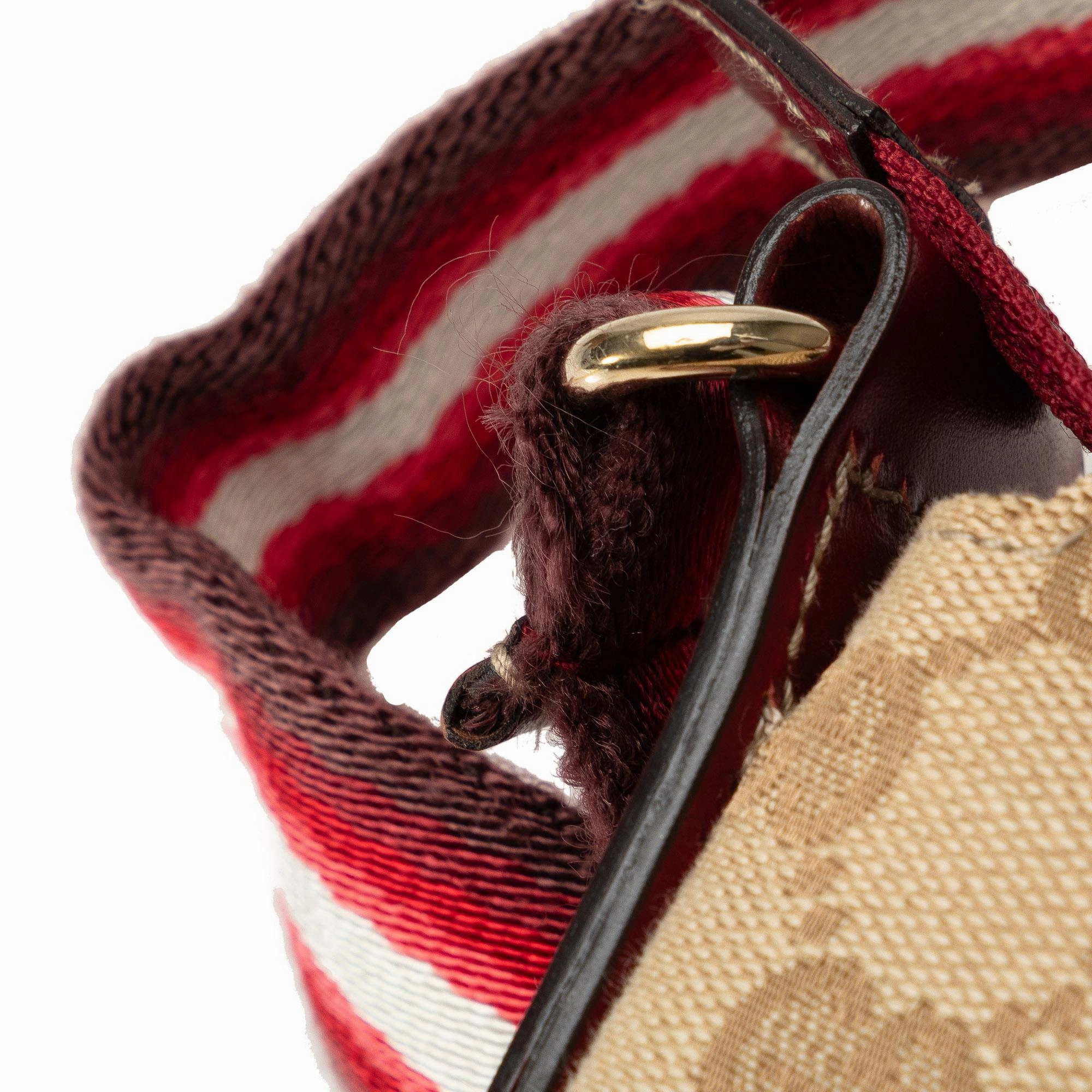 Gucci GG Canvas Web Crossbody (SHG-6C15R6)