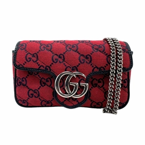 Gucci Gg Marmont  Canvas Shoulder Bag ()