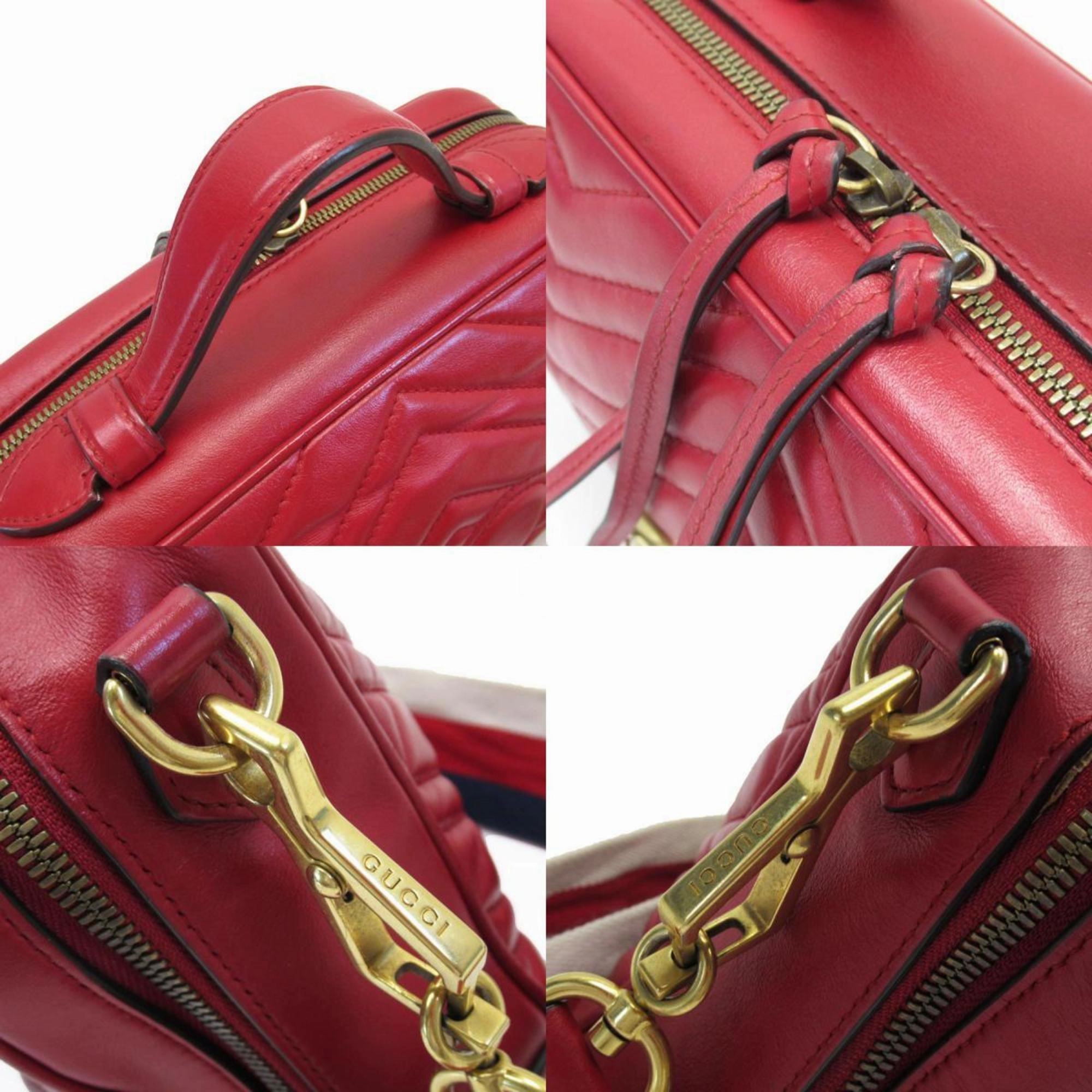 Gucci Gg Marmont  Leather Shoulder Bag ()