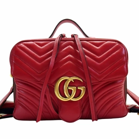 Gucci Gg Marmont  Leather Shoulder Bag ()