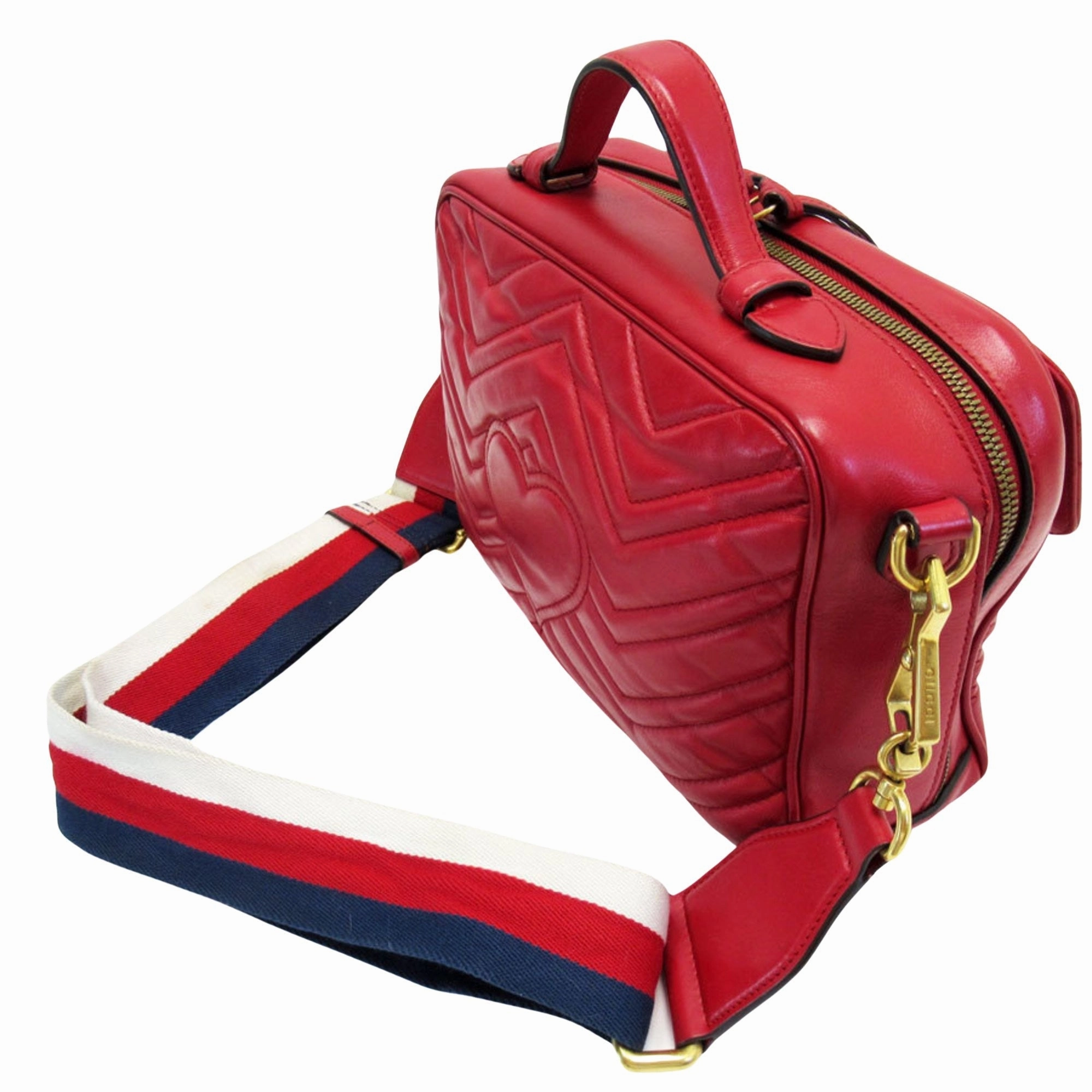 Gucci Gg Marmont  Leather Shoulder Bag ()