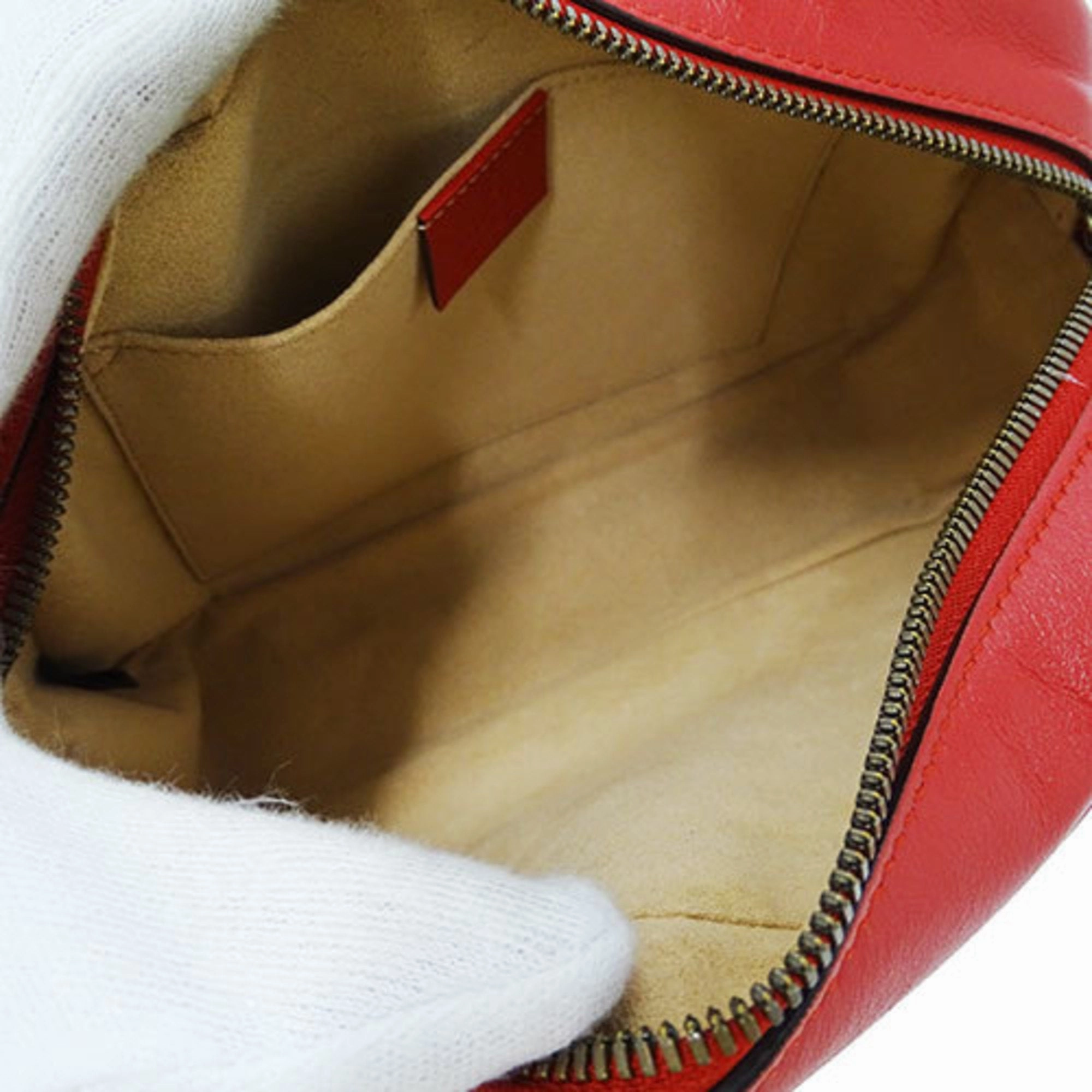 Gucci Gg Marmont  Leather Shoulder Bag (Pre-Owned)