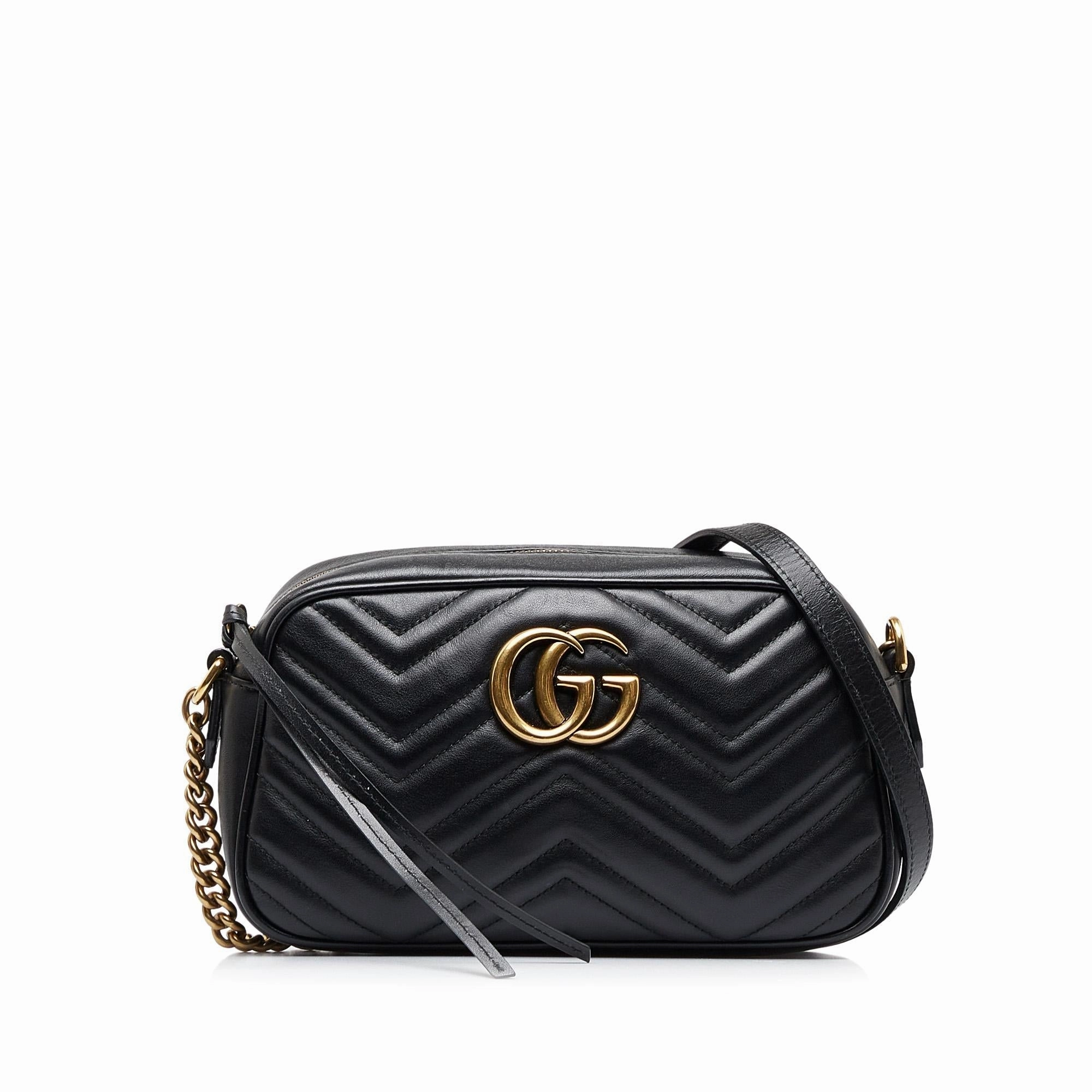 Gucci GG Marmont Matelasse Crossbody Bag (SHG-Ilztpl)