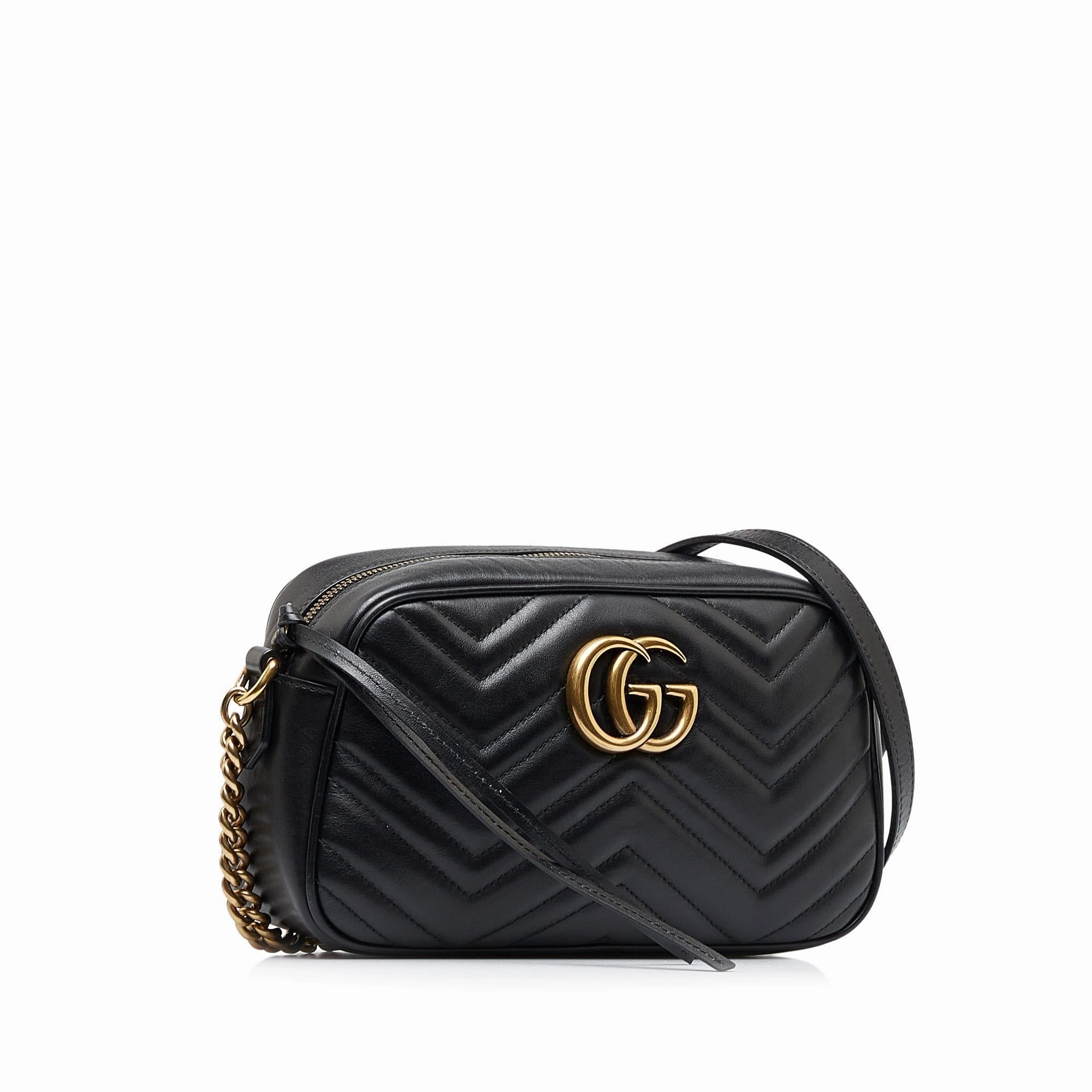 Gucci GG Marmont Matelasse Crossbody Bag (SHG-Ilztpl)