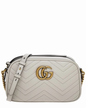 Gucci GG Marmont Small Matelasse Leather Crossbody Camera Bag