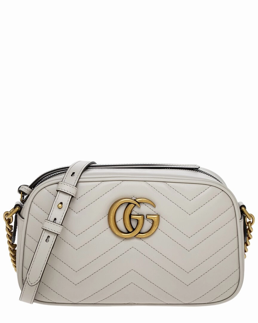 Gucci GG Marmont Small Matelasse Leather Crossbody Camera Bag