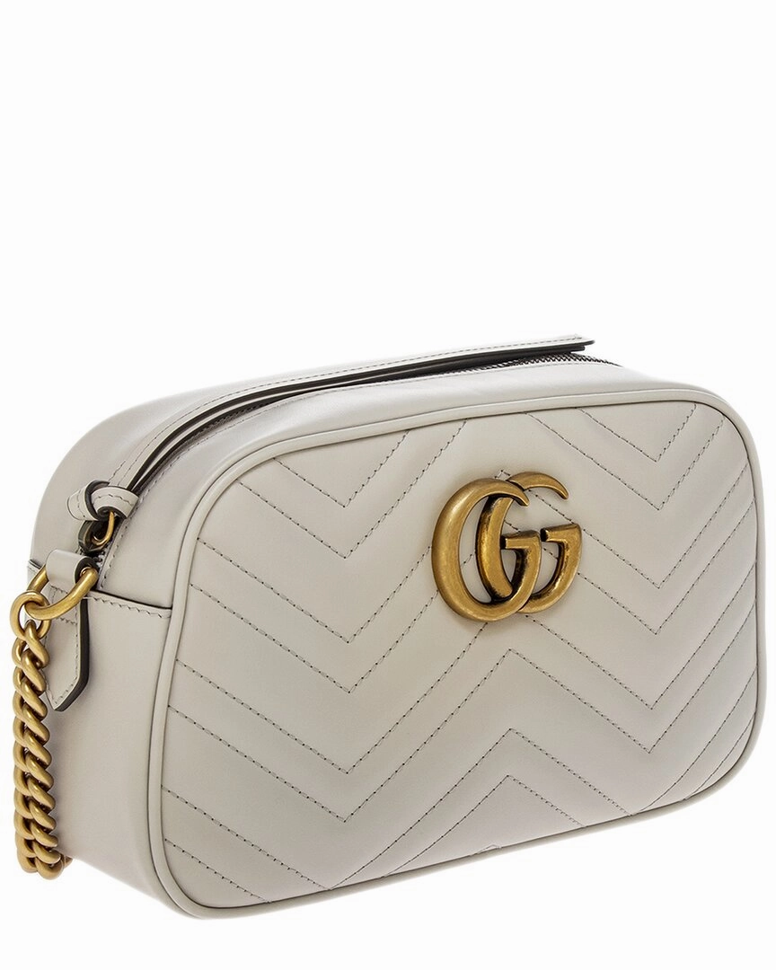 Gucci GG Marmont Small Matelasse Leather Crossbody Camera Bag