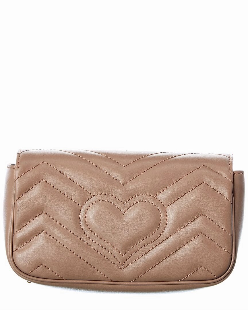 Gucci GG Marmont Super Mini Matelasse Leather Shoulder Bag