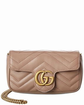 Gucci GG Marmont Super Mini Matelasse Leather Shoulder Bag
