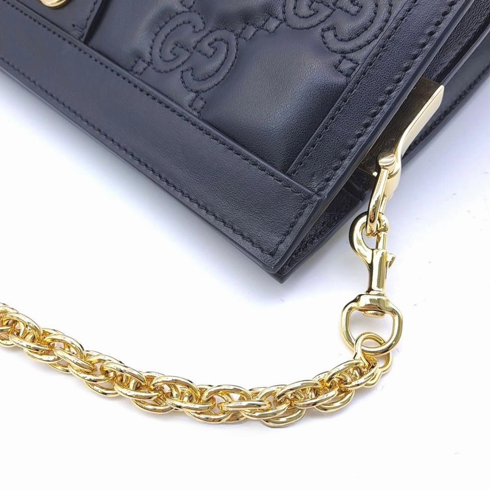 Gucci Gg Matelass Leather Small Shoulder Bag (702200) (4385155)