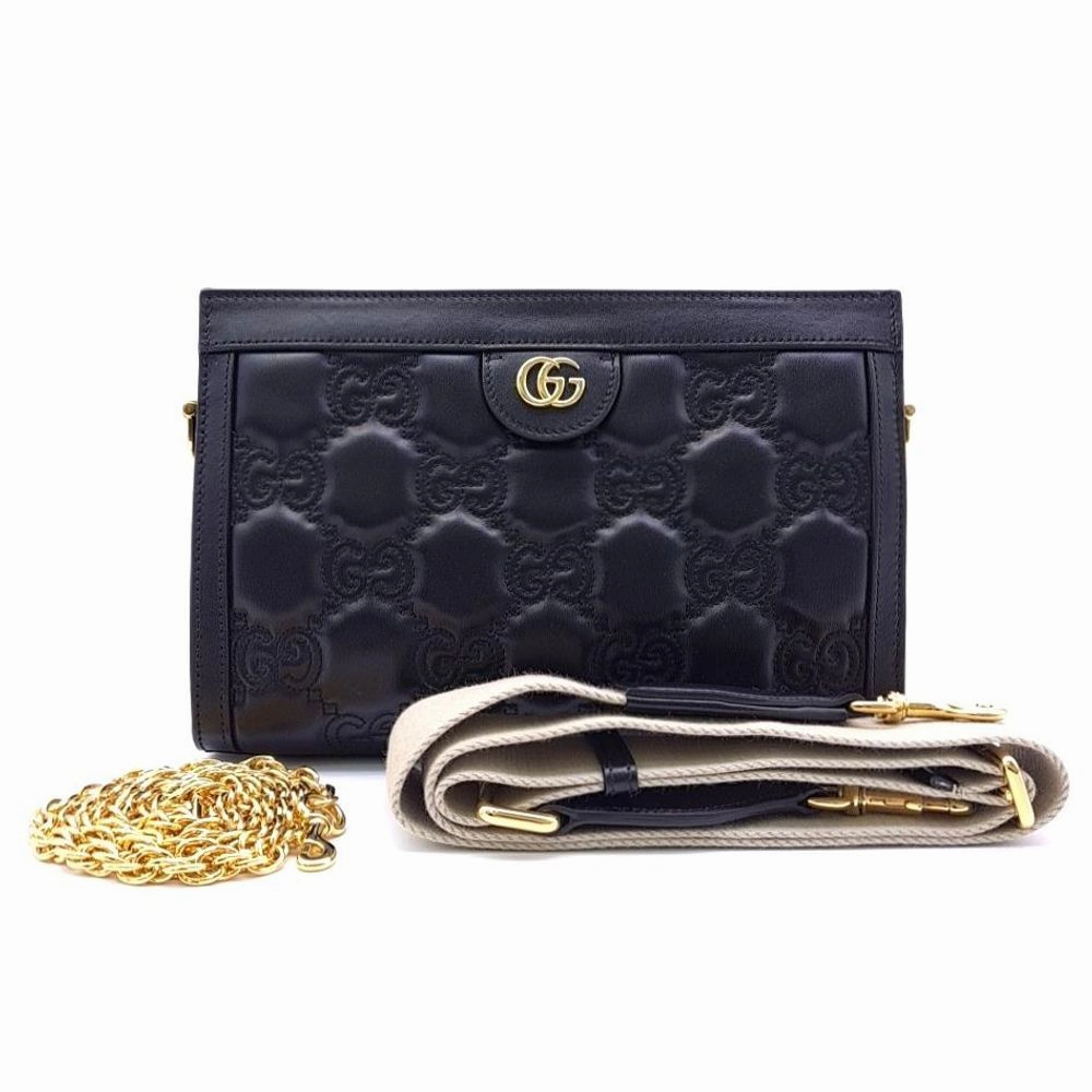 Gucci Gg Matelass Leather Small Shoulder Bag (702200) (4385155)