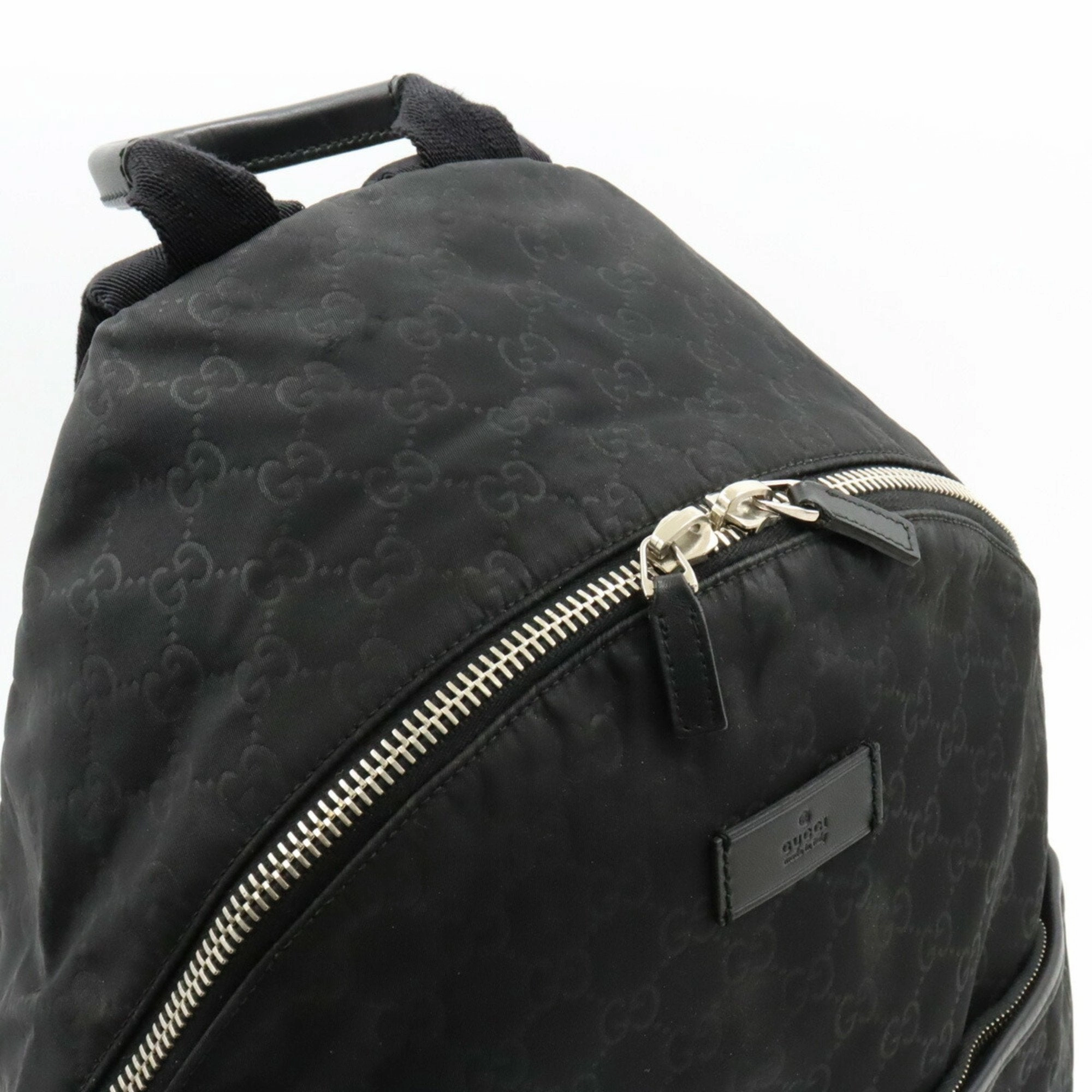 Gucci Gg Nylon  Canvas Backpack Bag ()