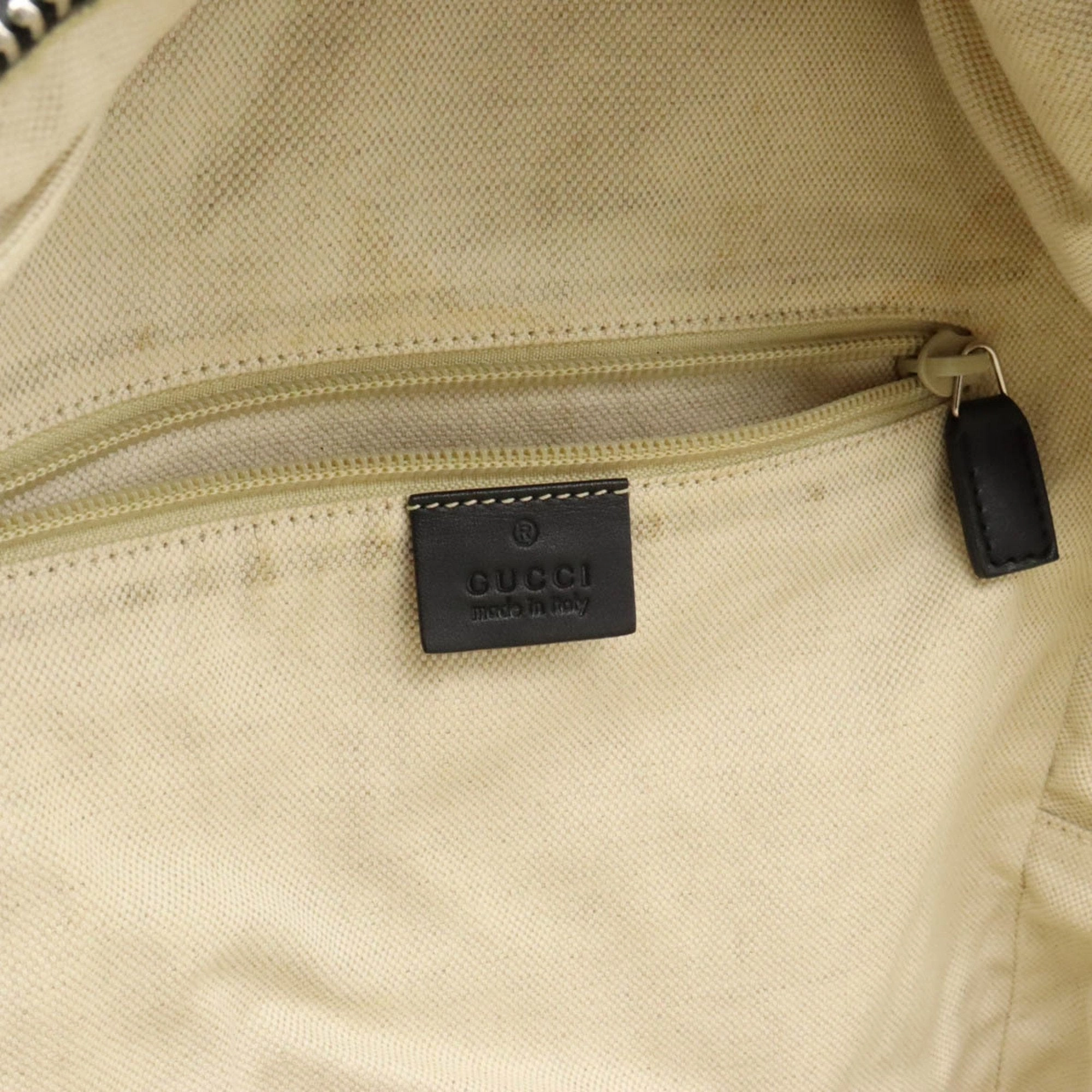 Gucci Gg Nylon  Canvas Backpack Bag ()