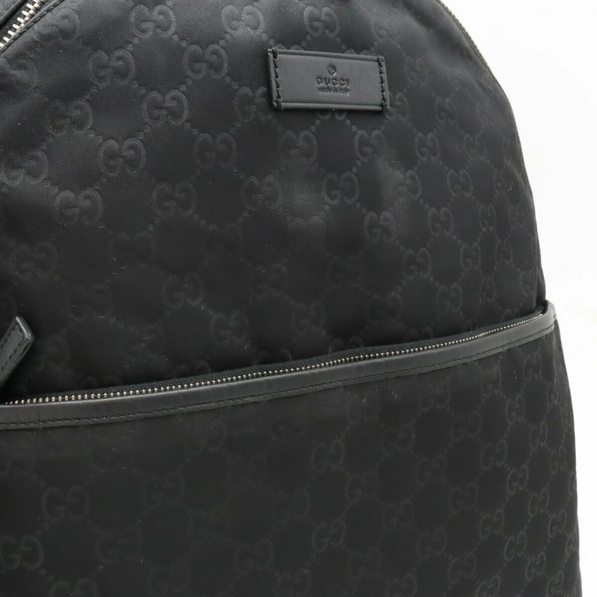 Gucci Gg Nylon  Canvas Backpack Bag ()