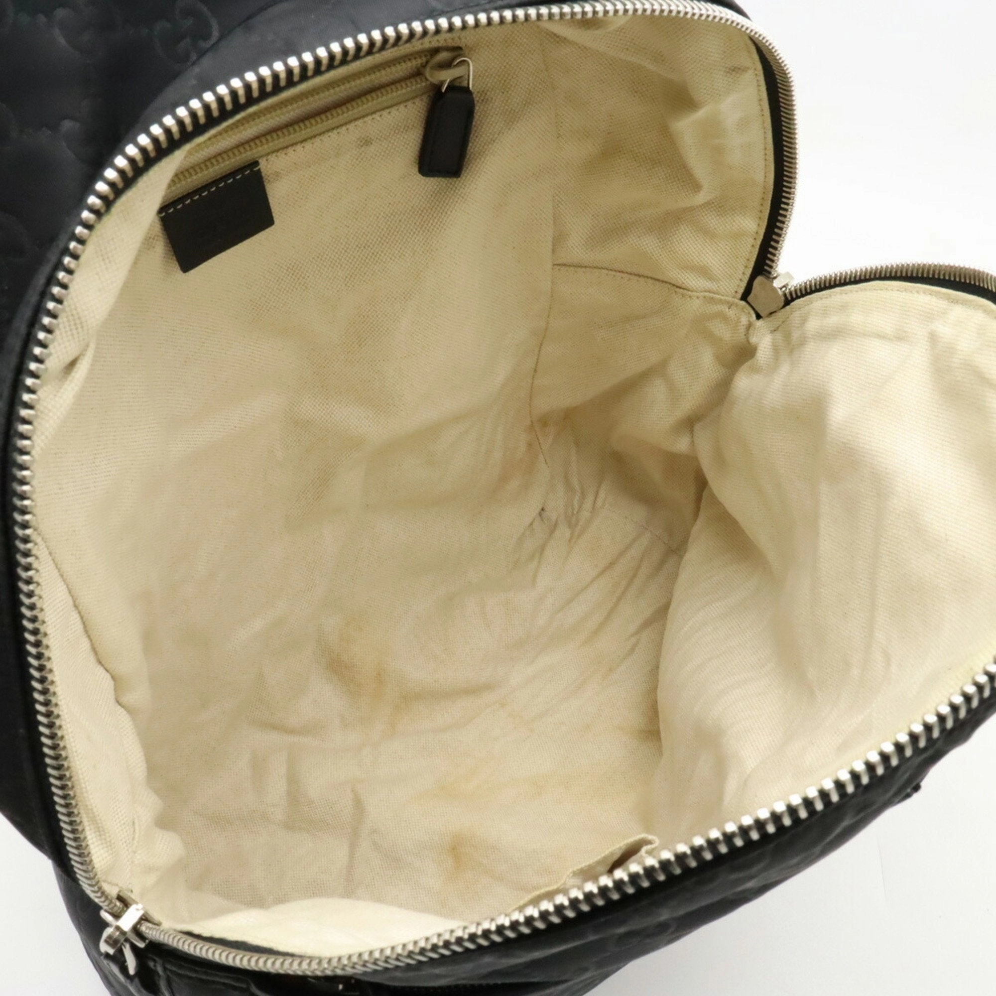 Gucci Gg Nylon  Canvas Backpack Bag ()