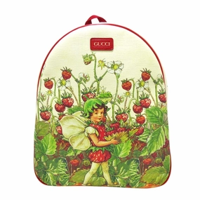 Gucci Gg Plus  Canvas Backpack Bag ()