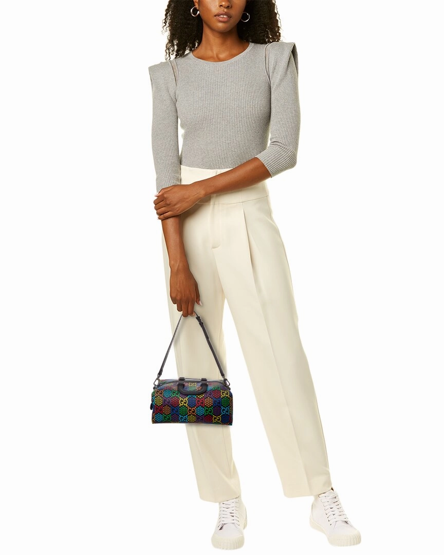 Gucci GG Psychedelic Canvas & Leather Backpack