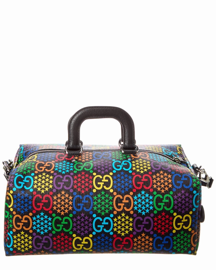 Gucci GG Psychedelic Canvas & Leather Backpack