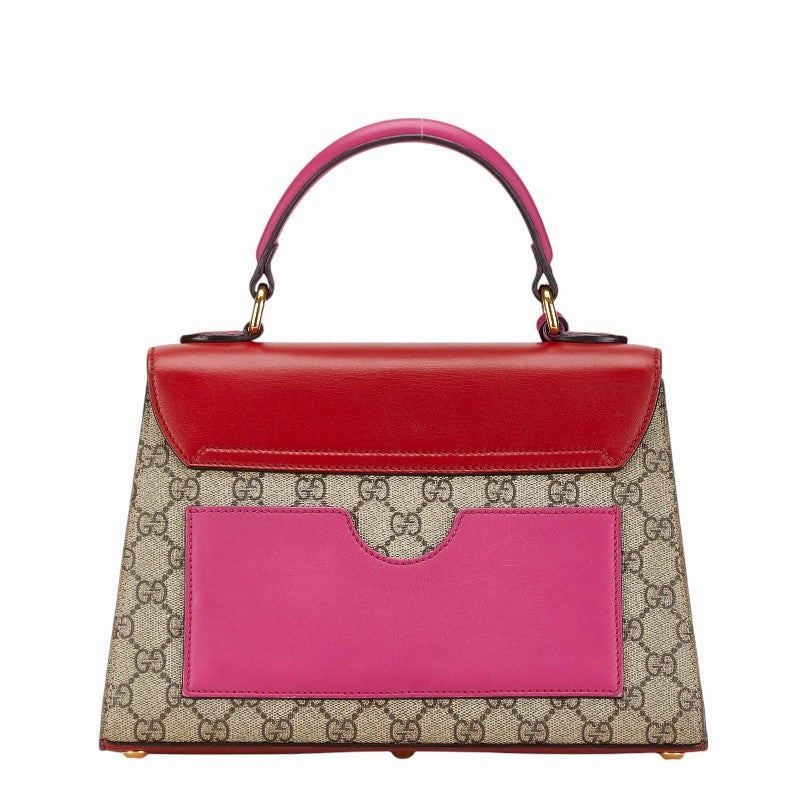 Gucci GG Supreme 2WAY Handbag Shoulder Bag PVC Leather 453188