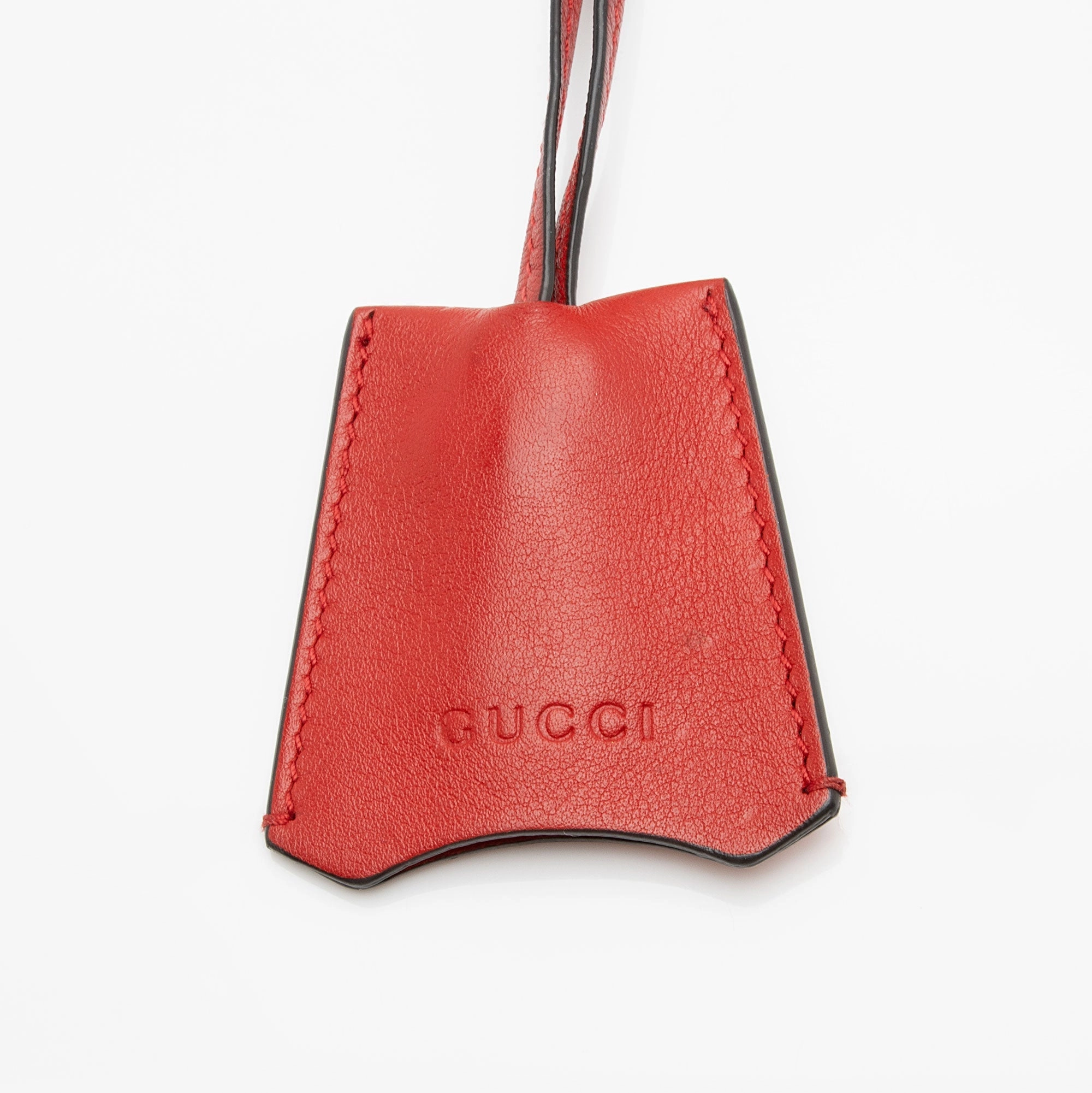 Gucci GG Supreme Apple Padlock Small Shoulder Bag (SHF-ye70dk)