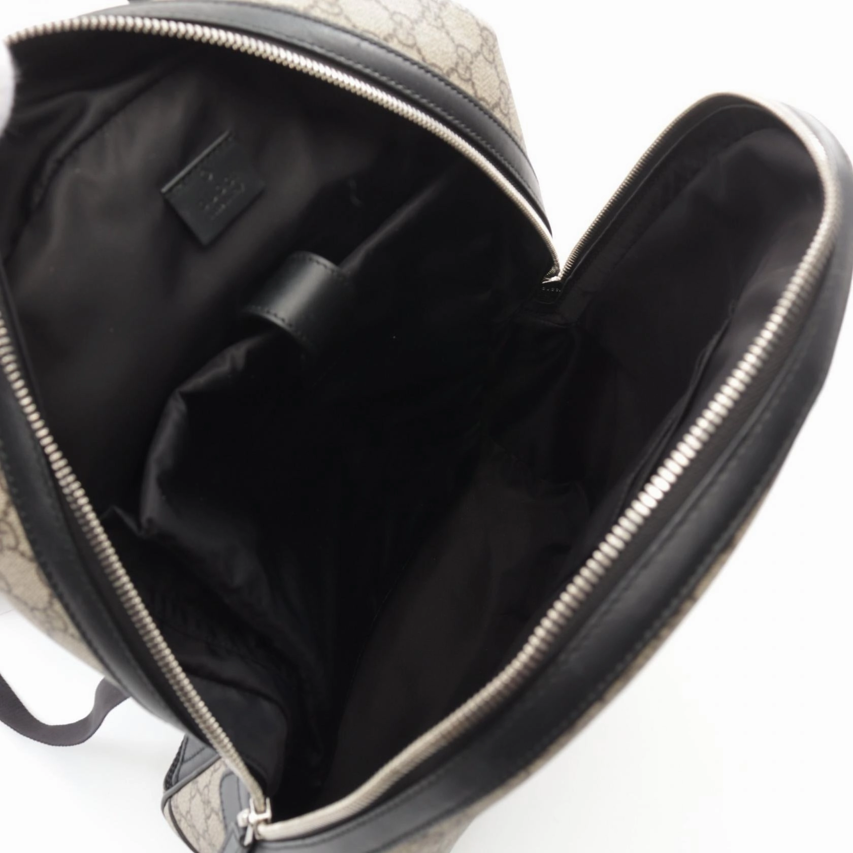 Gucci GG Supreme Backpack PVC Leather