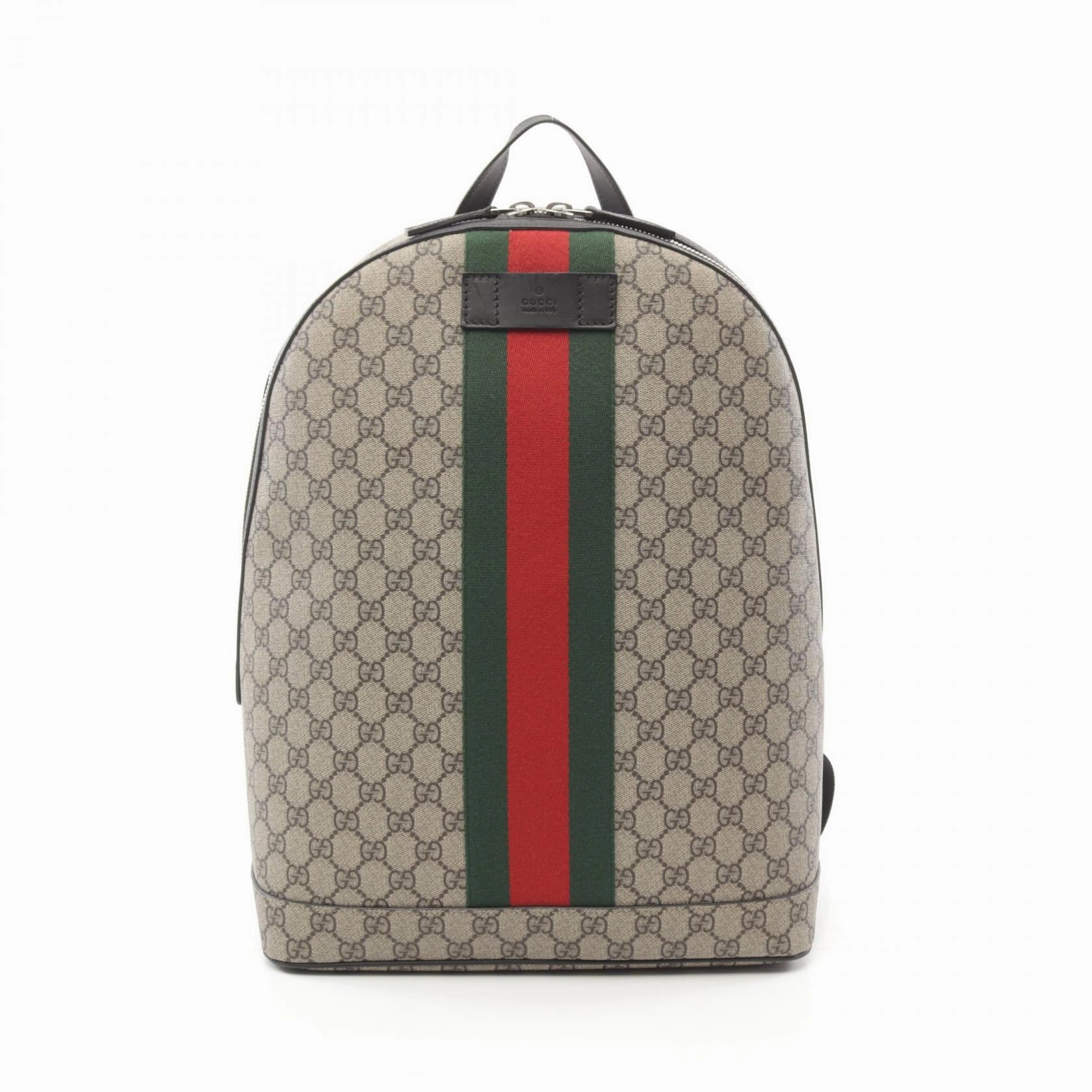 Gucci GG Supreme Backpack PVC Leather