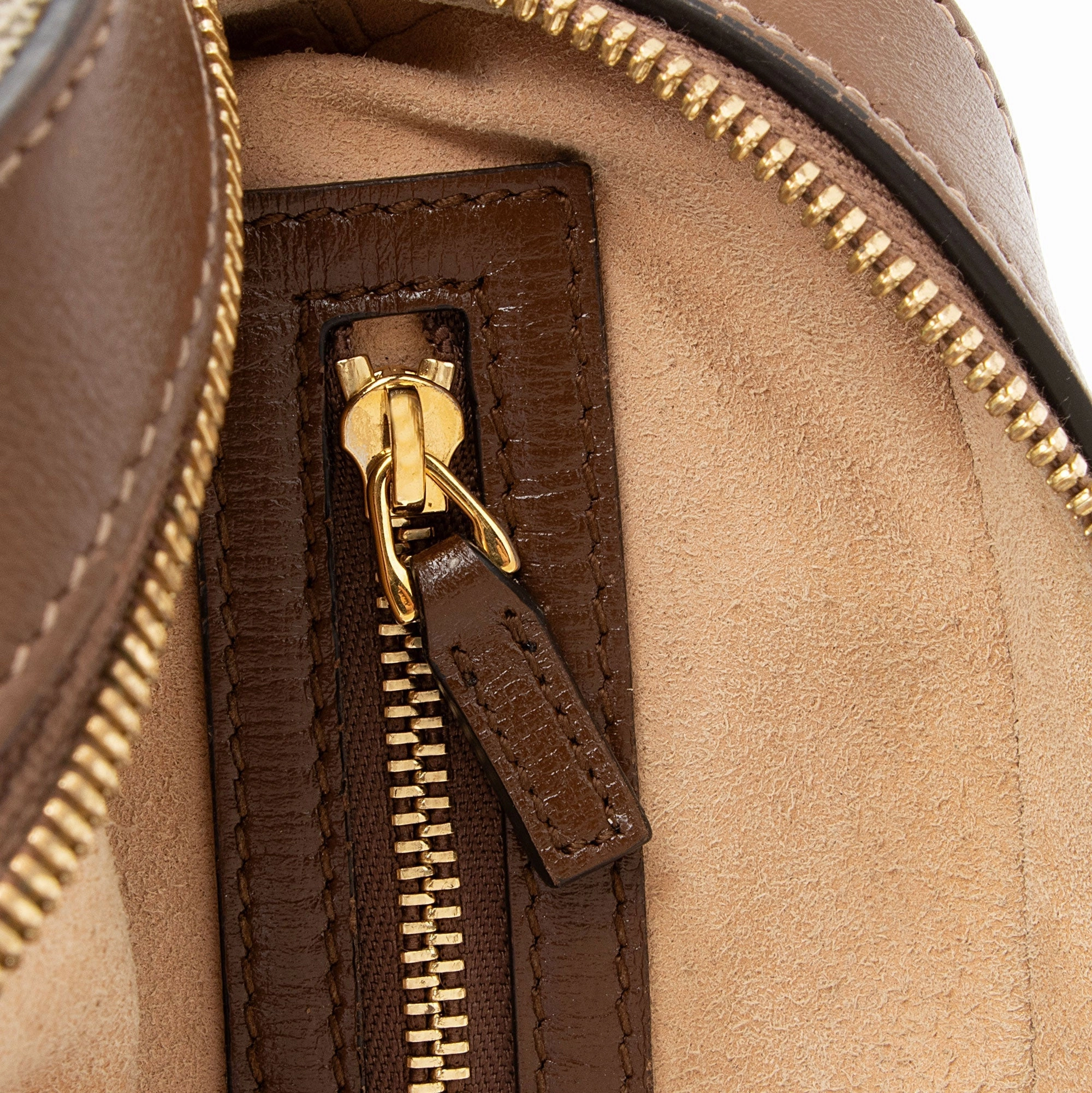 Gucci GG Supreme Calfskin Horsebit 1955 Small Shoulder Bag (SHF-BWc4W6)