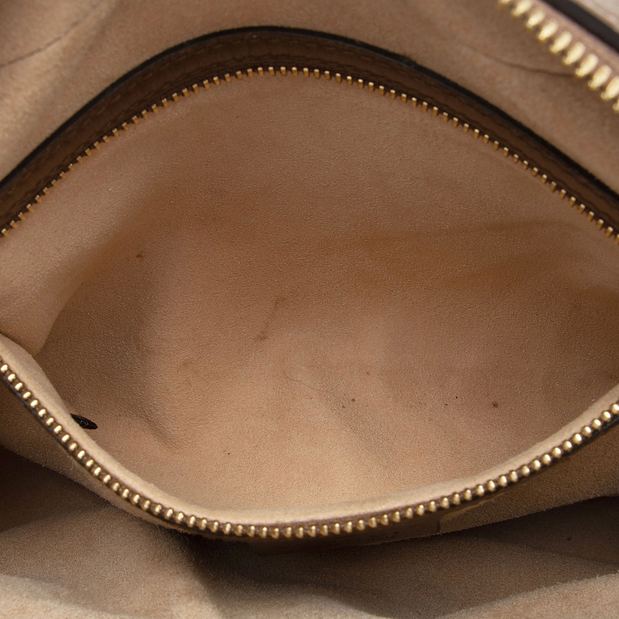 Gucci GG Supreme Calfskin Horsebit 1955 Small Shoulder Bag (SHF-BWc4W6)