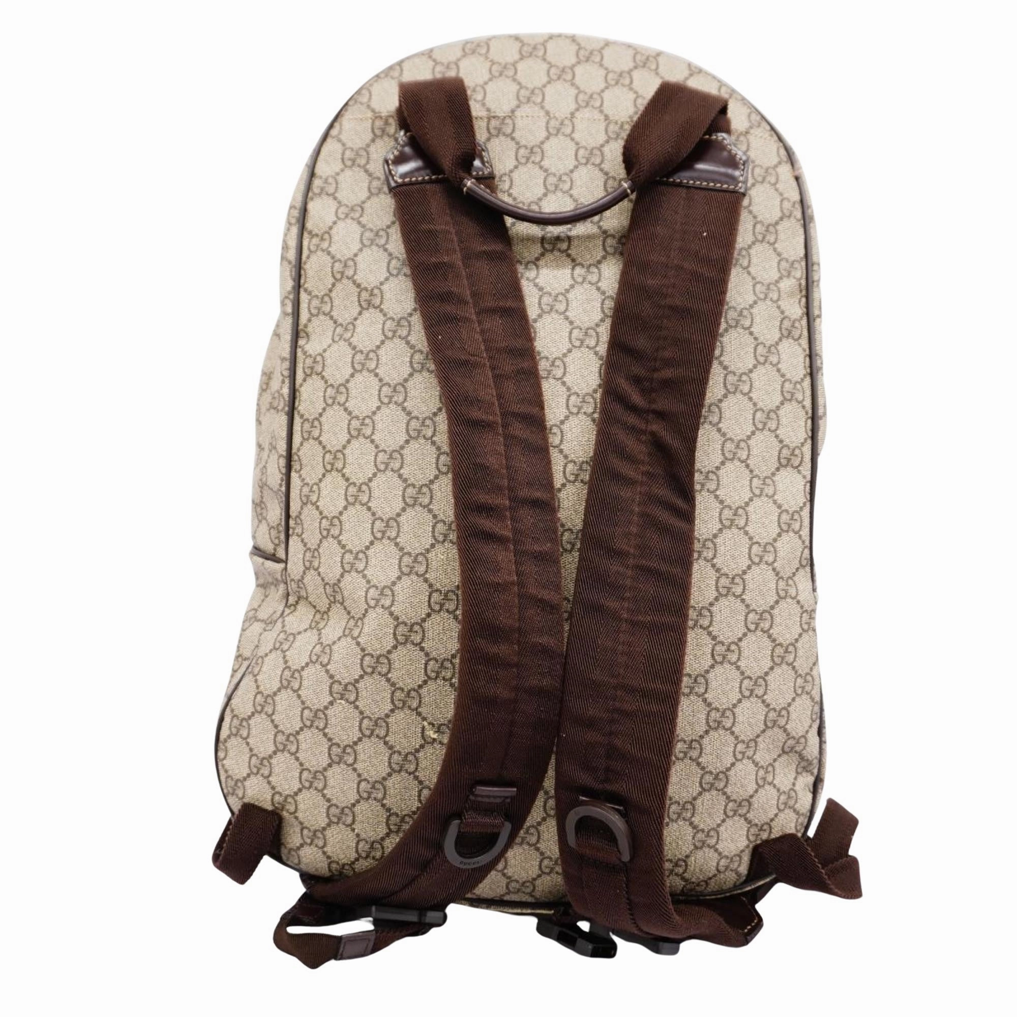 Gucci Gg Supreme  Canvas Backpack Bag ()
