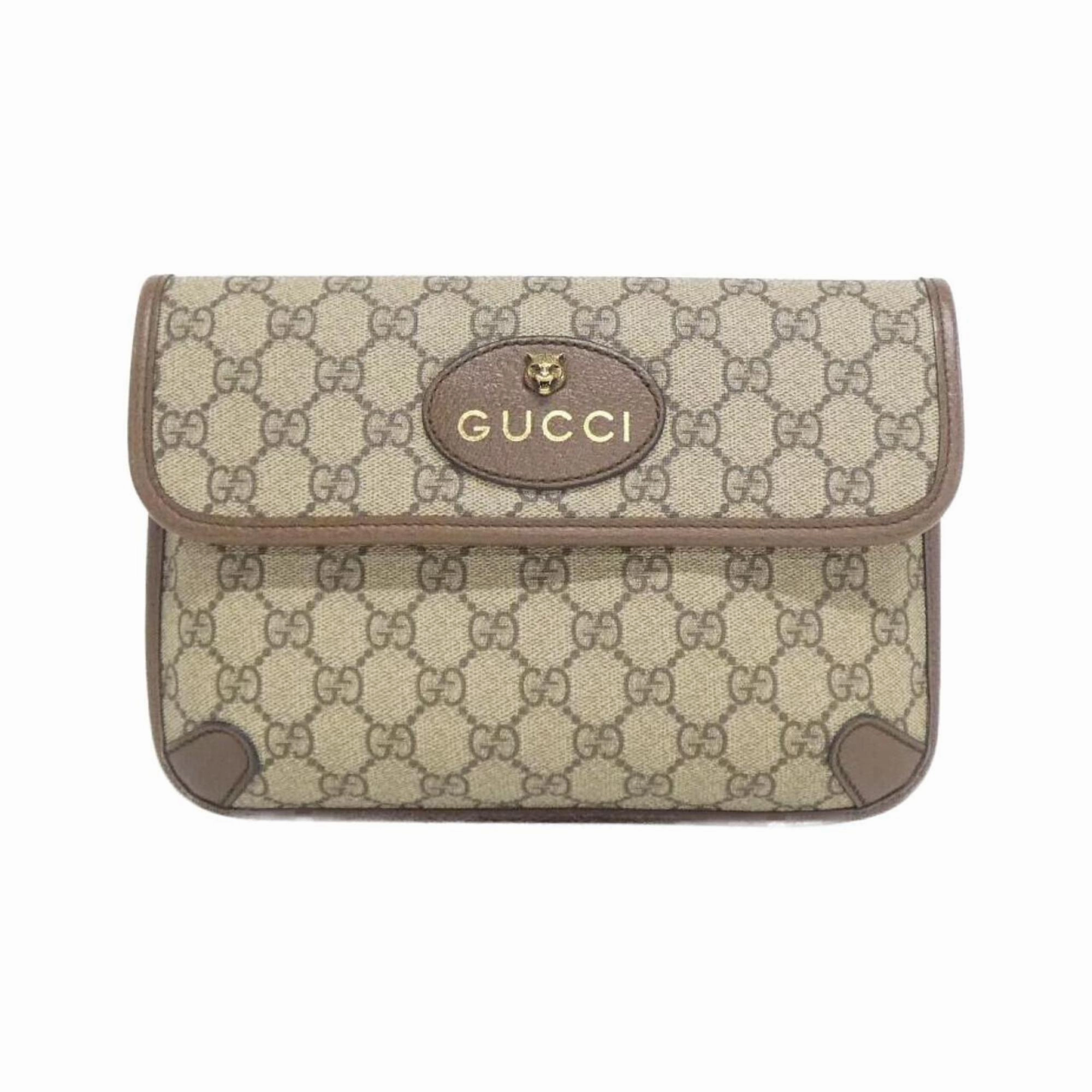 Gucci  Gg Supreme Fanny Pack (Pre-Owned)